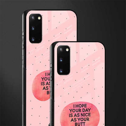 butt day quote glass case for samsung galaxy s20 image-2