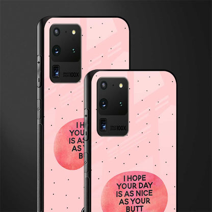butt day quote glass case for samsung galaxy s20 ultra image-2
