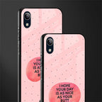 butt day quote glass case for vivo y91i image-2