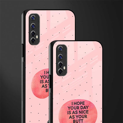 butt day quote glass case for realme 7 image-2