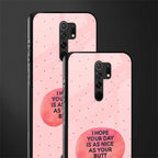 butt day quote glass case for redmi 9 prime image-2