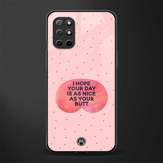 butt day quote glass case for oneplus 8t image