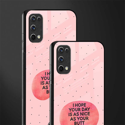 butt day quote glass case for realme 7 pro image-2