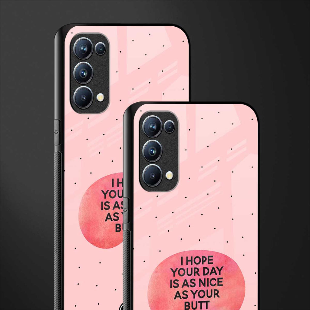 butt day quote glass case for oppo reno 5 pro image-2