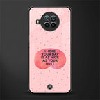 butt day quote glass case for mi 10i image
