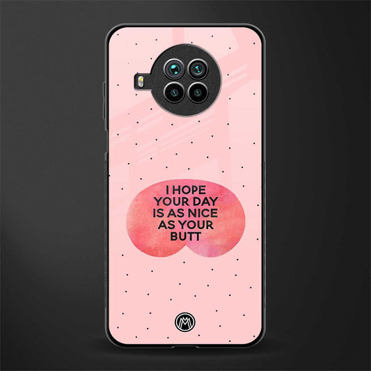 butt day quote glass case for mi 10i image