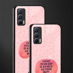 butt day quote glass case for realme x7 image-2