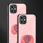 butt day quote glass case for iphone 11 image-2