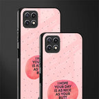 butt day quote glass case for samsung galaxy a22 5g image-2