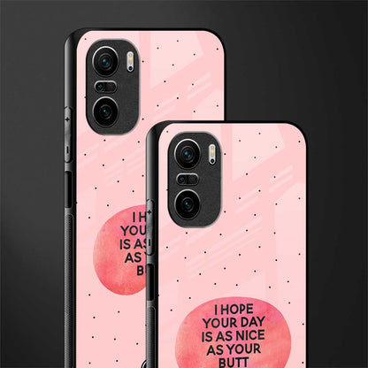 butt day quote glass case for mi 11x 5g image-2