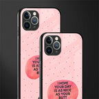 butt day quote glass case for iphone 11 pro image-2
