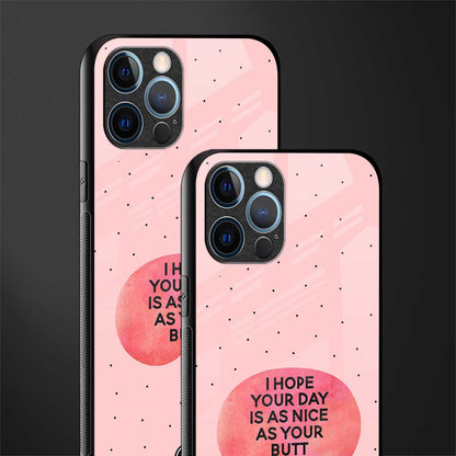 butt day quote glass case for iphone 12 pro max image-2