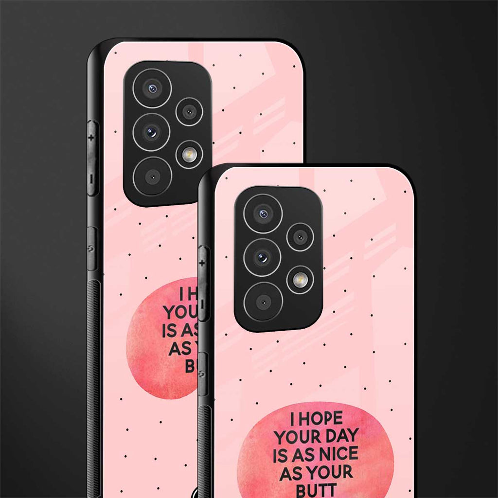 butt day quote back phone cover | glass case for samsung galaxy a23