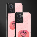 butt day quote back phone cover | glass case for oneplus 10r 5g