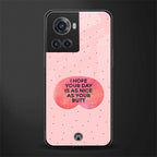 butt day quote back phone cover | glass case for oneplus 10r 5g