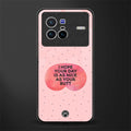 butt day quote glass case for vivo x80 image
