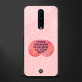 butt day quote glass case for oneplus 8 image