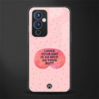 butt day quote back phone cover | glass case for oneplus 9