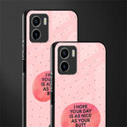 butt day quote back phone cover | glass case for vivo y72