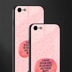 butt day quote glass case for iphone 8 image-2