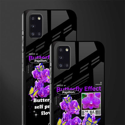 butterfly effect glass case for samsung galaxy a31 image-2