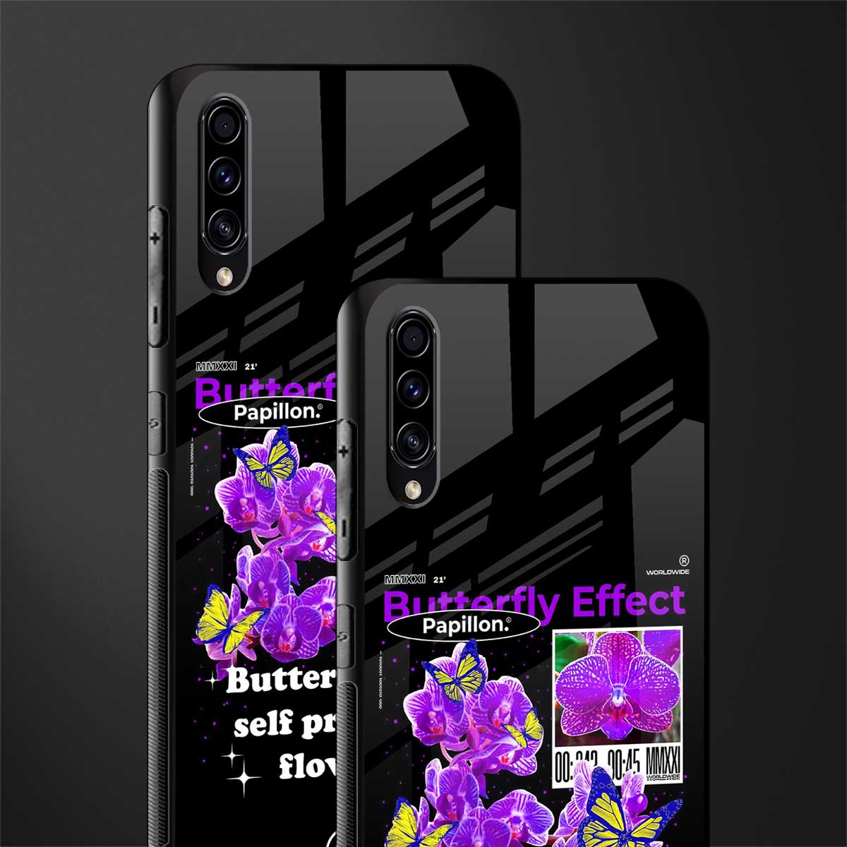 butterfly effect glass case for samsung galaxy a30s image-2