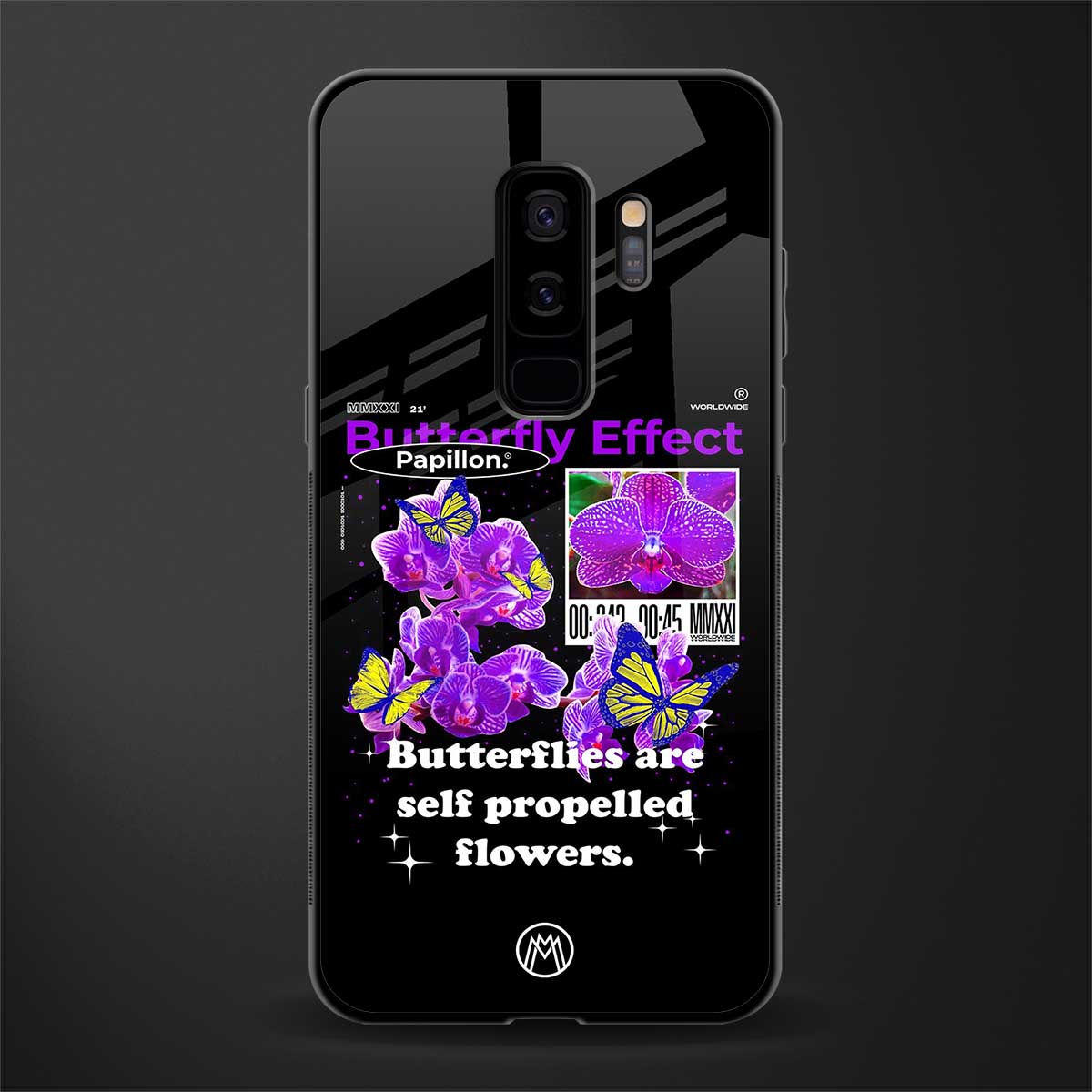 butterfly effect glass case for samsung galaxy s9 plus image