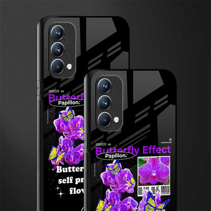 butterfly effect glass case for oppo f19s image-2