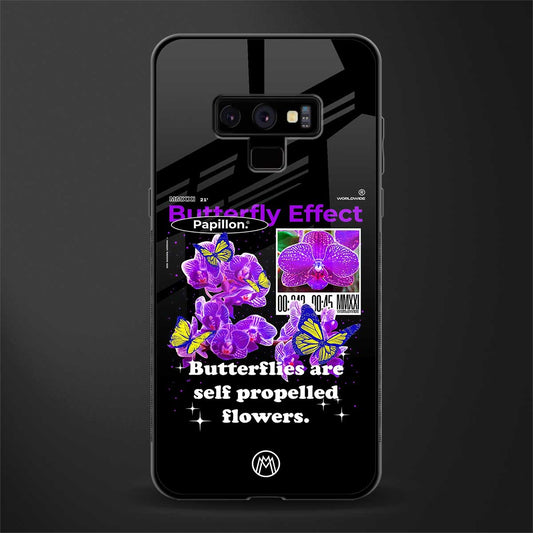 butterfly effect glass case for samsung galaxy note 9 image