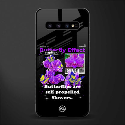 butterfly effect glass case for samsung galaxy s10 image