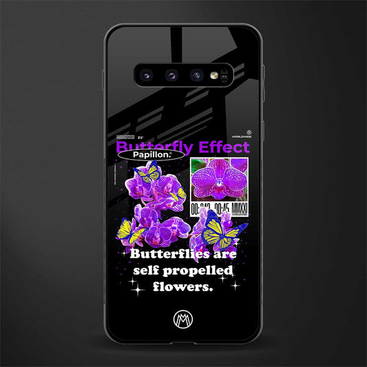 butterfly effect glass case for samsung galaxy s10 plus image