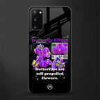 butterfly effect glass case for samsung galaxy s20 image