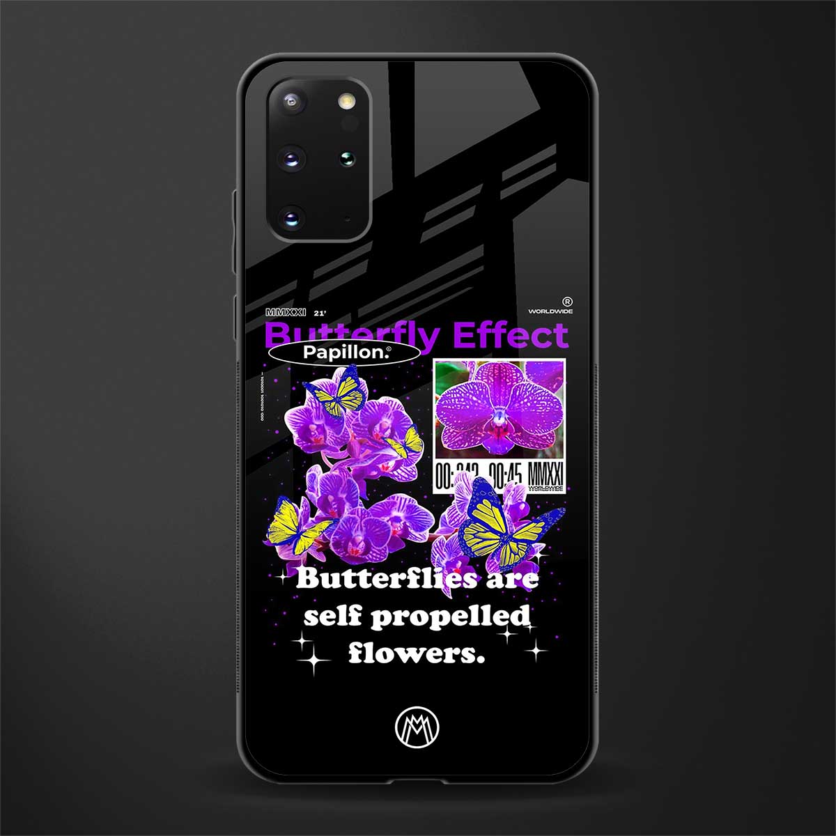 butterfly effect glass case for samsung galaxy s20 plus image