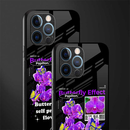 butterfly effect glass case for iphone 12 pro image-2