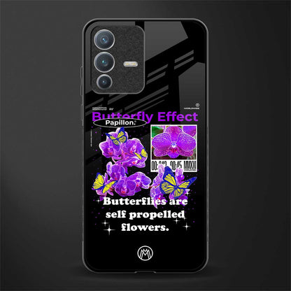 butterfly effect glass case for vivo v23 pro 5g image