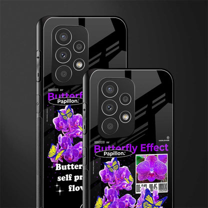 butterfly effect back phone cover | glass case for samsung galaxy a23