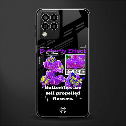 butterfly effect back phone cover | glass case for samsung galaxy m33 5g