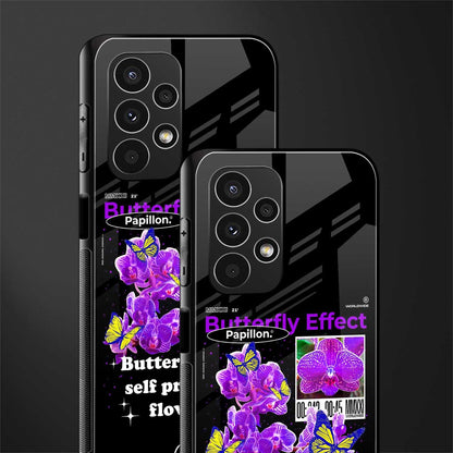 butterfly effect back phone cover | glass case for samsung galaxy a13 4g