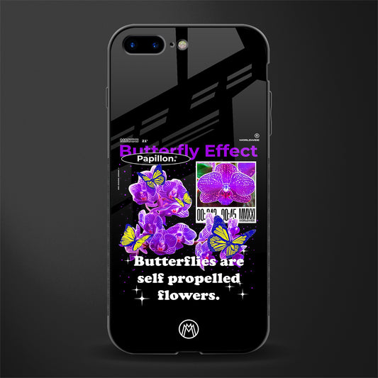 butterfly effect glass case for iphone 7 plus image