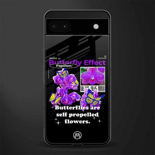 butterfly effect back phone cover | glass case for google pixel 6a