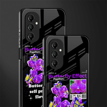 butterfly effect back phone cover | glass case for samsung galaxy a14 5g