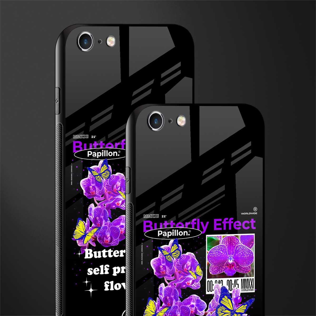 butterfly effect glass case for iphone 6 image-2