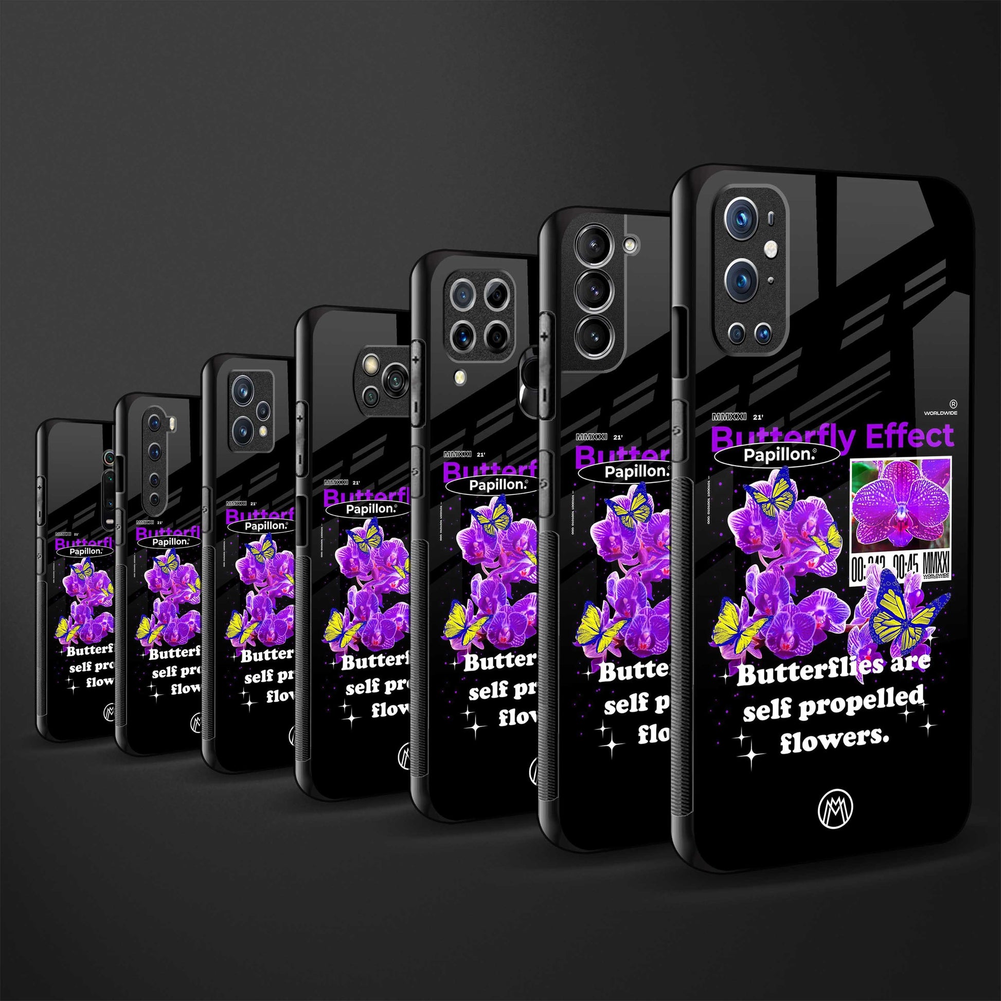 butterfly effect glass case for samsung galaxy a91 image-3