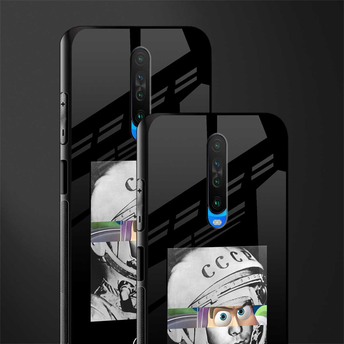 buzz lightyear astronaut mobile glass case for poco x2 image-2