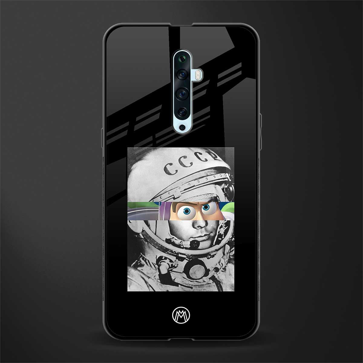buzz lightyear astronaut mobile glass case for oppo reno 2z image