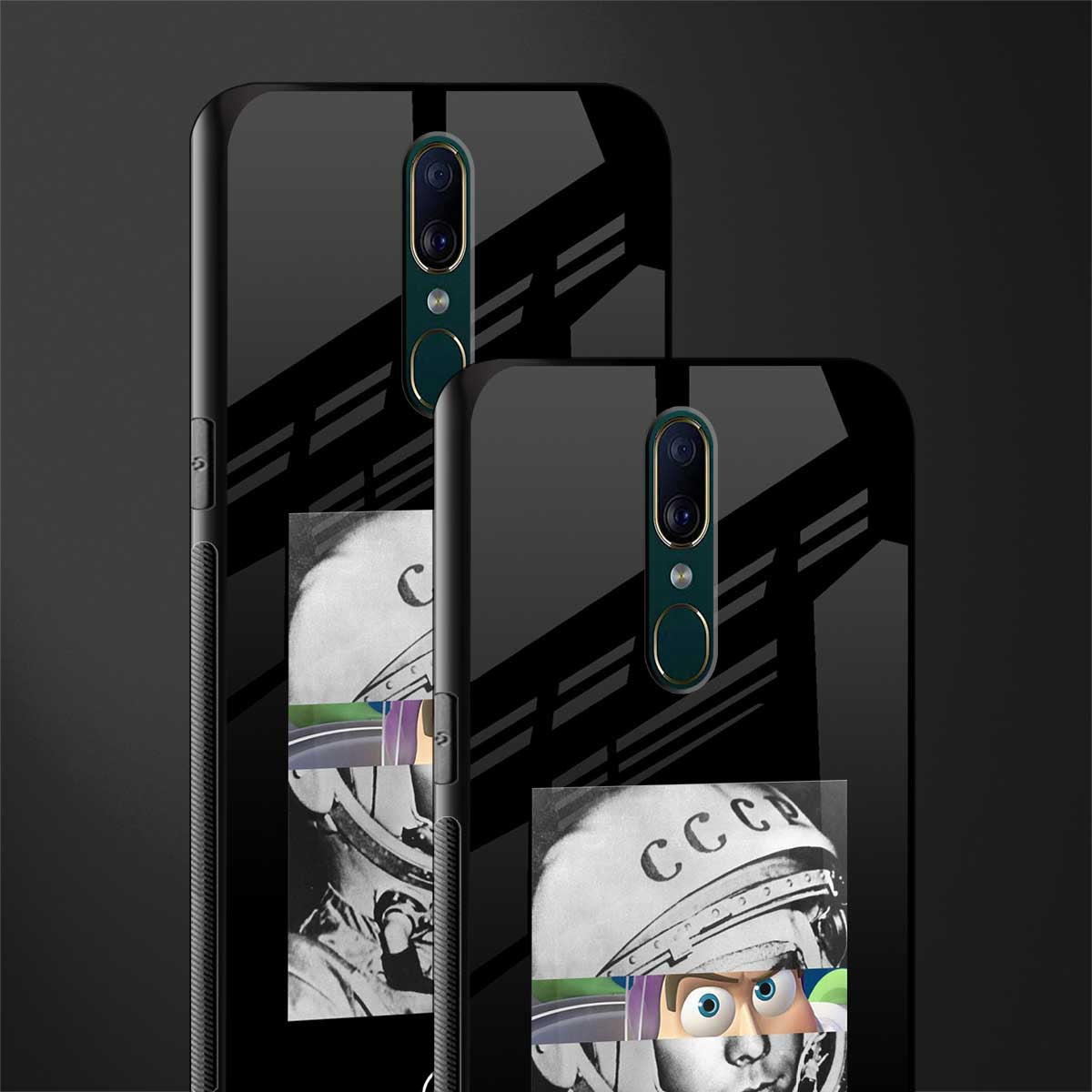 buzz lightyear astronaut mobile glass case for oppo f11 image-2