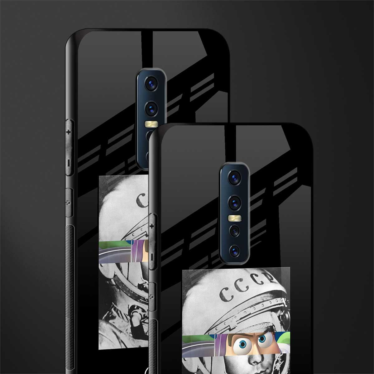 buzz lightyear astronaut mobile glass case for vivo v17 pro image-2