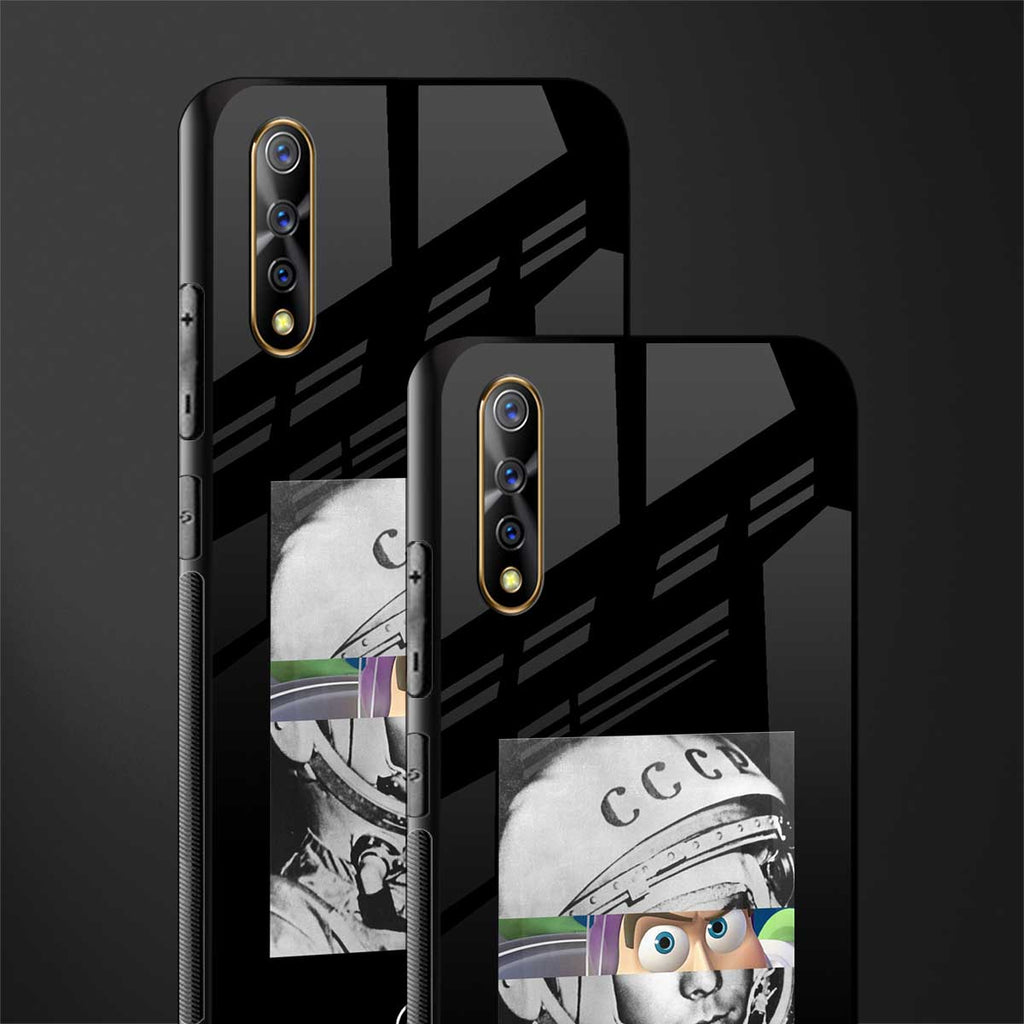 buzz lightyear astronaut mobile glass case for vivo s1 image-2