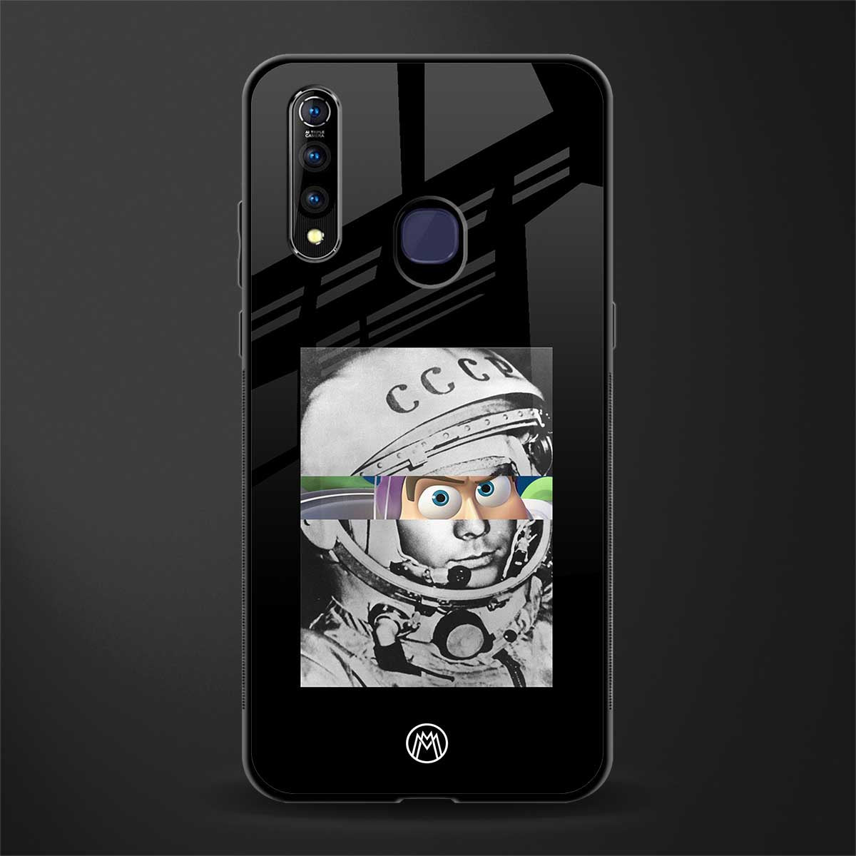 buzz lightyear astronaut mobile glass case for vivo z1 pro image