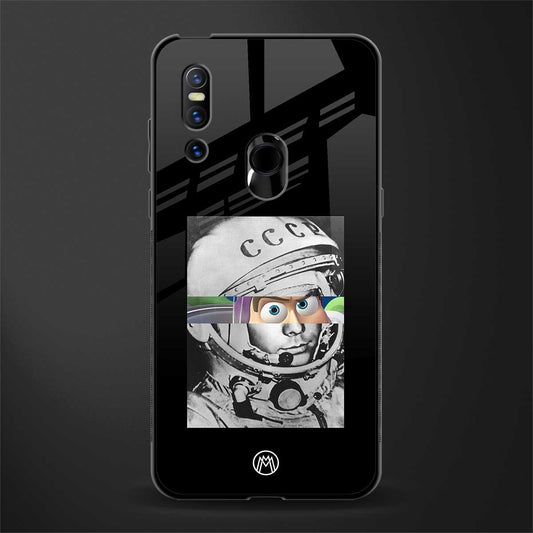 buzz lightyear astronaut mobile glass case for vivo v15 image